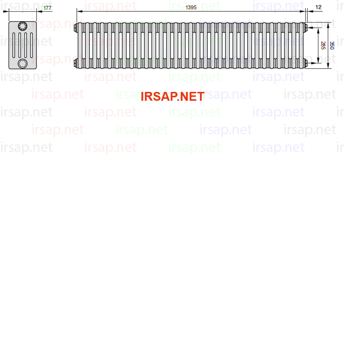 Радиатор IRSAP Tesi 50350/31 T02 CL 01